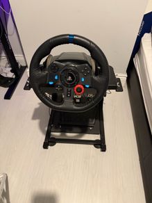 Logitech G29 Driving Force Racing Wheel with adjustable frame