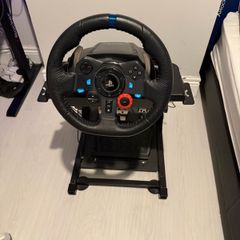 Logitech G29 Driving Force Racing Wheel with adjustable frame