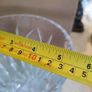 Lovely Vintage Crystal Vase No Stamp But In Good Condition Image 3