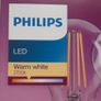 Philips LED Filament Bulb 60W A60 B22 7W 806 Lumen 2PK Warm White 2700K Image 2