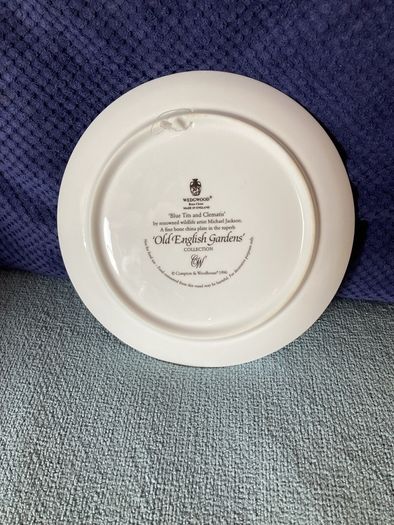 Wedgwood Bone China Decorative Plate 1996