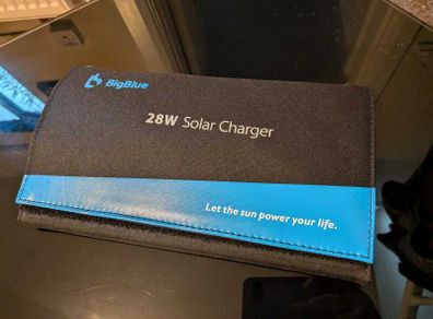 BigBlue portable solar charger