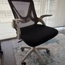 Chair Basic Tilt Mesh, Fabric Fixed Armrest Height-Adjustable Seat Image 2