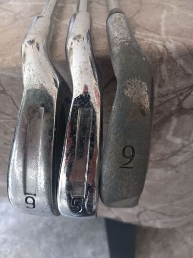 Kids golf clubs and bag