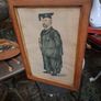 Vintage Original Framed Print Image 5
