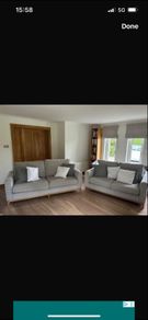 Sand/beige couch set