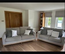 Sand/beige couch set