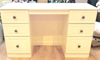 White dresser