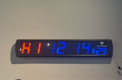 Hit Fitness Wall Clock