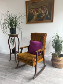Vintage Rocking Armchair