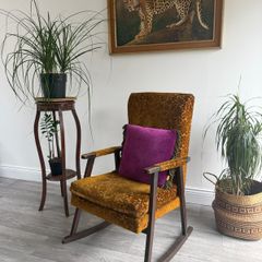 Vintage Rocking Armchair