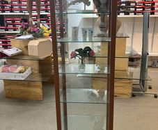Tall display cabinet