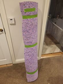New Carpet Underlay 2.6 x 1.35m