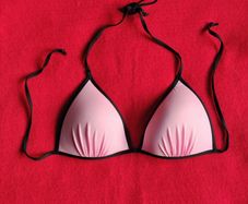 Baby Pink Bikini Top, like new, size M