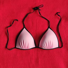 Baby Pink Bikini Top, like new, size M