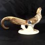 Rare Vintage Royal Dux Porcelain Pheasant Figurine Image 3