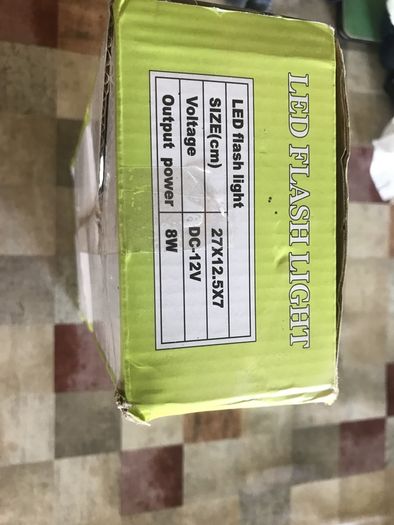 Blue led flash light