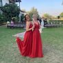 Rust Bridesmaid Dress x3 Image 2