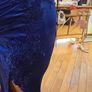 Royal Blue Debs dress Image 4