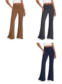 Brand New REORIA Women's Solid Color Leggings Flared Pants Gym
