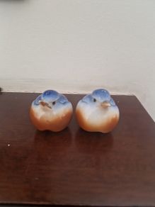 vintage ceramic birds