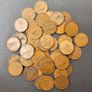 Ireland 1940s to 1960 Mixed Date 1/2 Half Penny Coin Lot Over 50 Coins Image 3