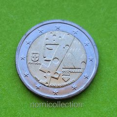 Portugal 2012 year Uncirculated 2 Euro coin.