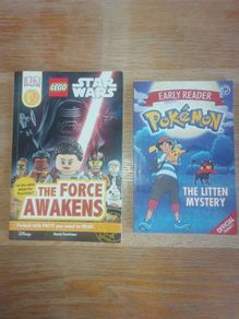 Early Reader Books (x2) - Pokemon & Star Wars
