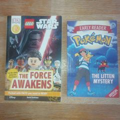 Early Reader Books (x2) - Pokemon & Star Wars