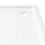 Shower Base Tray with Dots White 90x90x4 cm Image 6