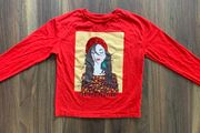 Sequinned Festive Spirit Christmas T-shirt:10-11yrs / maybe size 6-8