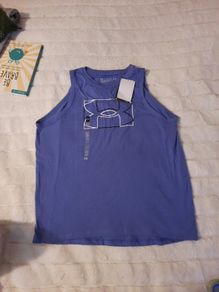 purple under armour girls top