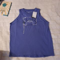 purple under armour girls top