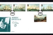 1985 Jersey Paintings by Phillip John Quless Commemorative Stamps First Day Cover (FDC)
