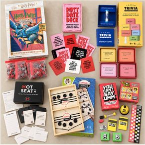 Bundle of 6 Party Games and Harry Potter Puzzle