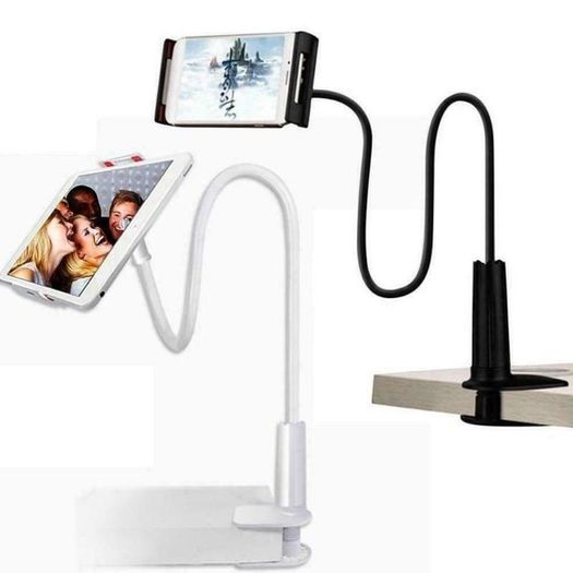 Mobile Phone Stand Holder Bed Desk Table Clip Gooseneck Bracket