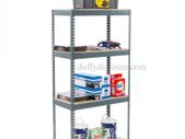 Boltless Shelving 95kg 1500x750x300 (Galvanise) suitable for Garages / Sheds, Residential, Commercial, Warehouses and Office.