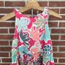 BNWT Zara Trafaluc Collection Pink Floral Dress Low Back Size Small UK8 EU36 Postage included Image 3