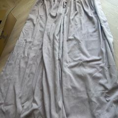Pink curtains