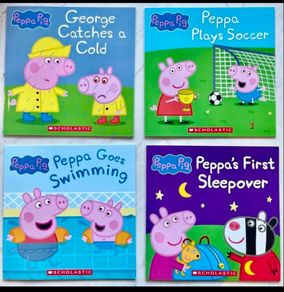 Peppa pig 4 books NEW unused