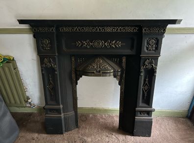 Cast Iron Fireplace Surround