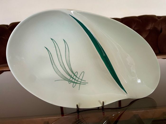 Vintage green Carlton ware Windswept Design 1950s 60s