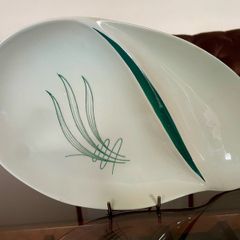 Vintage green Carlton ware Windswept Design 1950s 60s