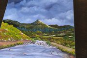Jim Barnes original canvas landscape painting
