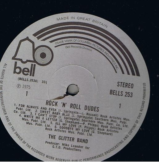 The Glitter Band  Rock 'N' Roll Dudes