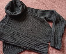 Short Black Jumper  Size 10