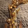 Luxury gold bauble christmas garland Image 8
