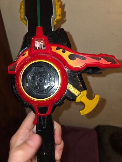 Power Rangers Ninja Steel - Master Blade Chainsaw Sword - Fully working