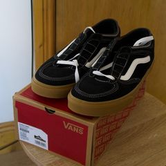 Vans Rowley Black/Gum Trainers -Unworn - Size [10.5]