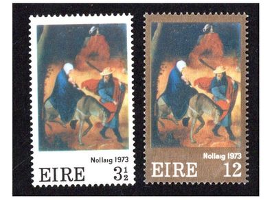 1973 Ireland Christmas Commemorative Stamp Mint Never Hinged (MNH)